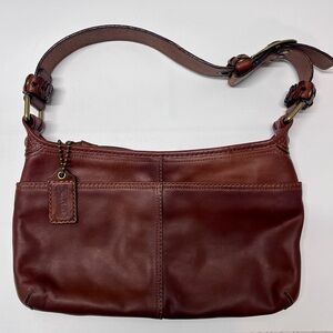Vintage Coach Bleecker F0769-11415 Cognac Leather Hobo Handbag